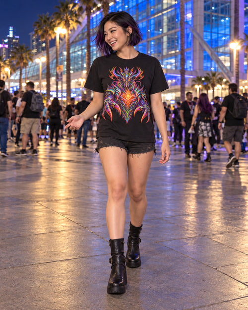 Prismatic Overlord Graphic Tee, worn on model