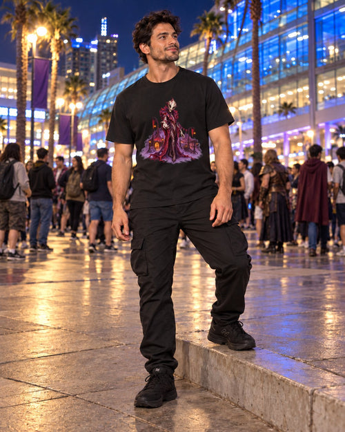 Carnival Visitor Graphic Tee, worn on model