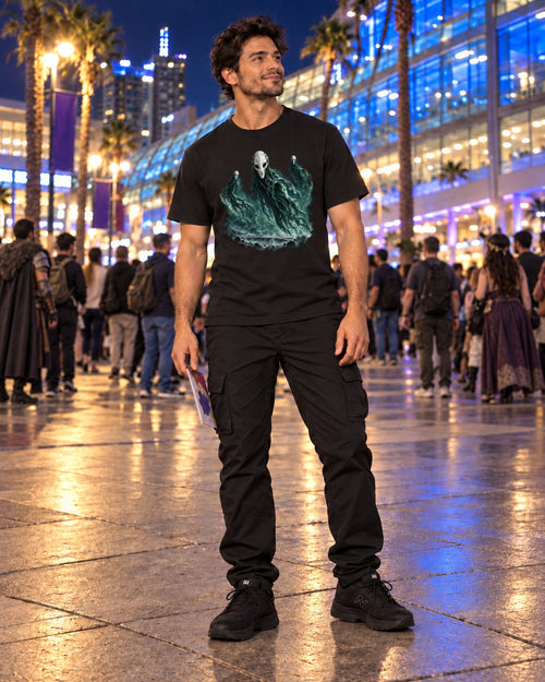 Night Choir Graphic Tee, worn on model