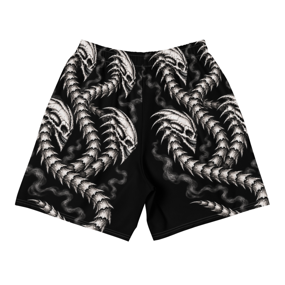 Dragon Ocho Athletic Shorts, back