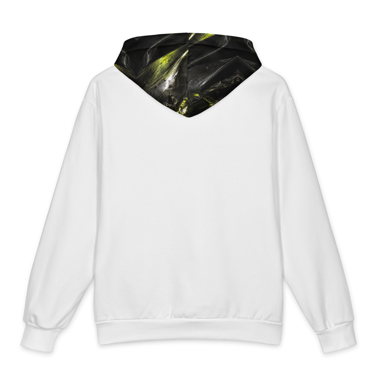 Acid Pressure Pale Chrome Terrain Hoodie all-over print oversized hoodie, back