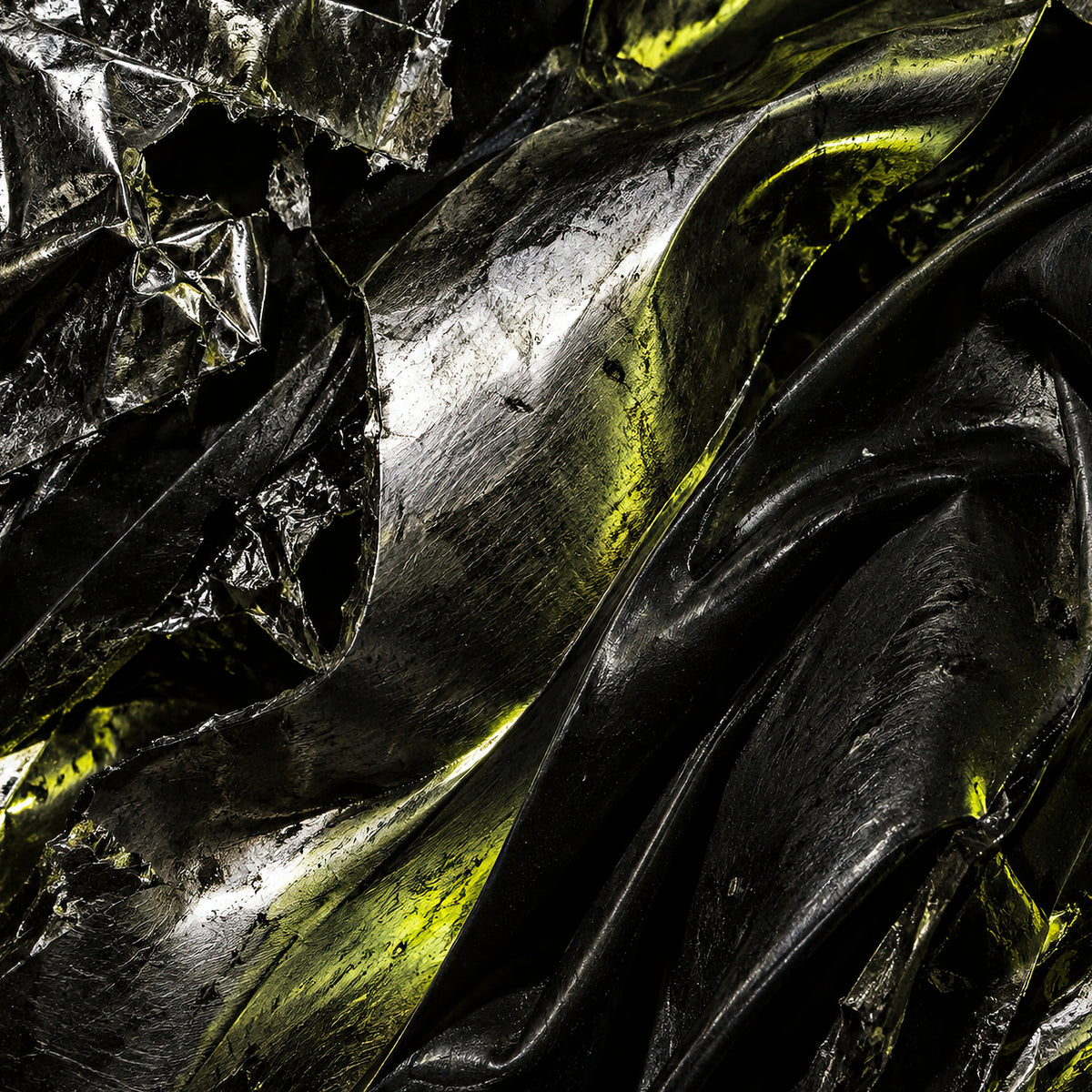 Acid Pressure Pale Chrome Terrain Hoodie all-over print oversized hoodie, pocket print fabric close-up