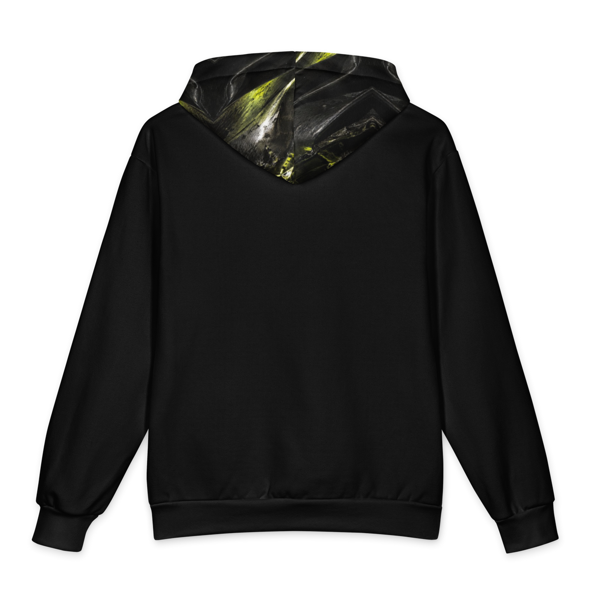 Acid Pressure Warm Graphite Terrain Hoodie all-over print oversized hoodie, back