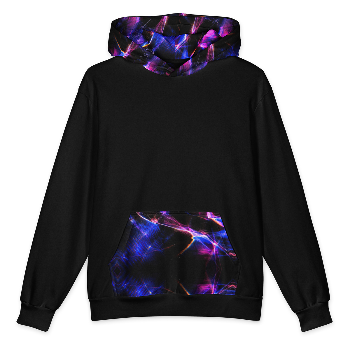 Afterimage Terrain Hoodie all-over print oversized hoodie, front