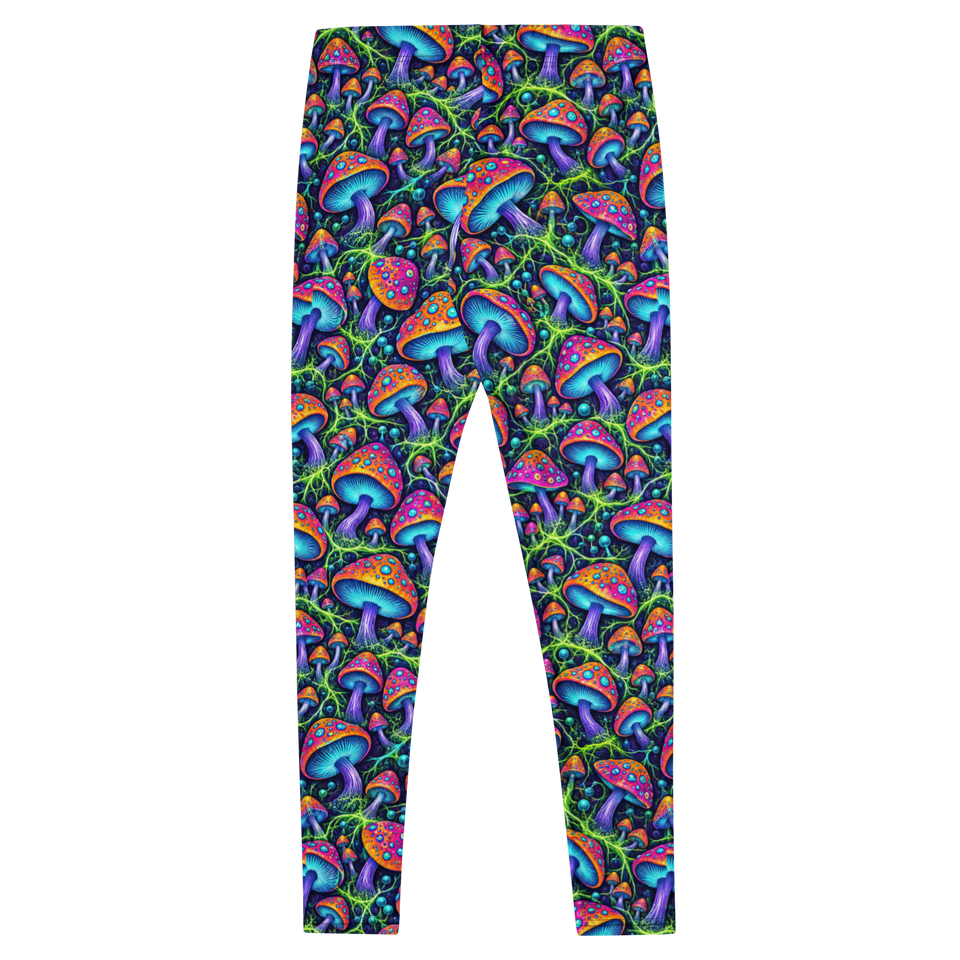 Mushroom Rocker Terrain Leggings, back