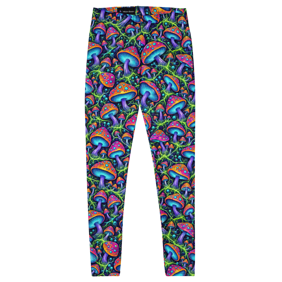 Mushroom Rocker Terrain Leggings, front