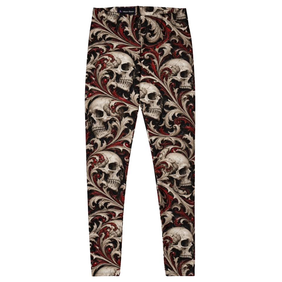 Ossuary Scroll Terrain Leggings, front