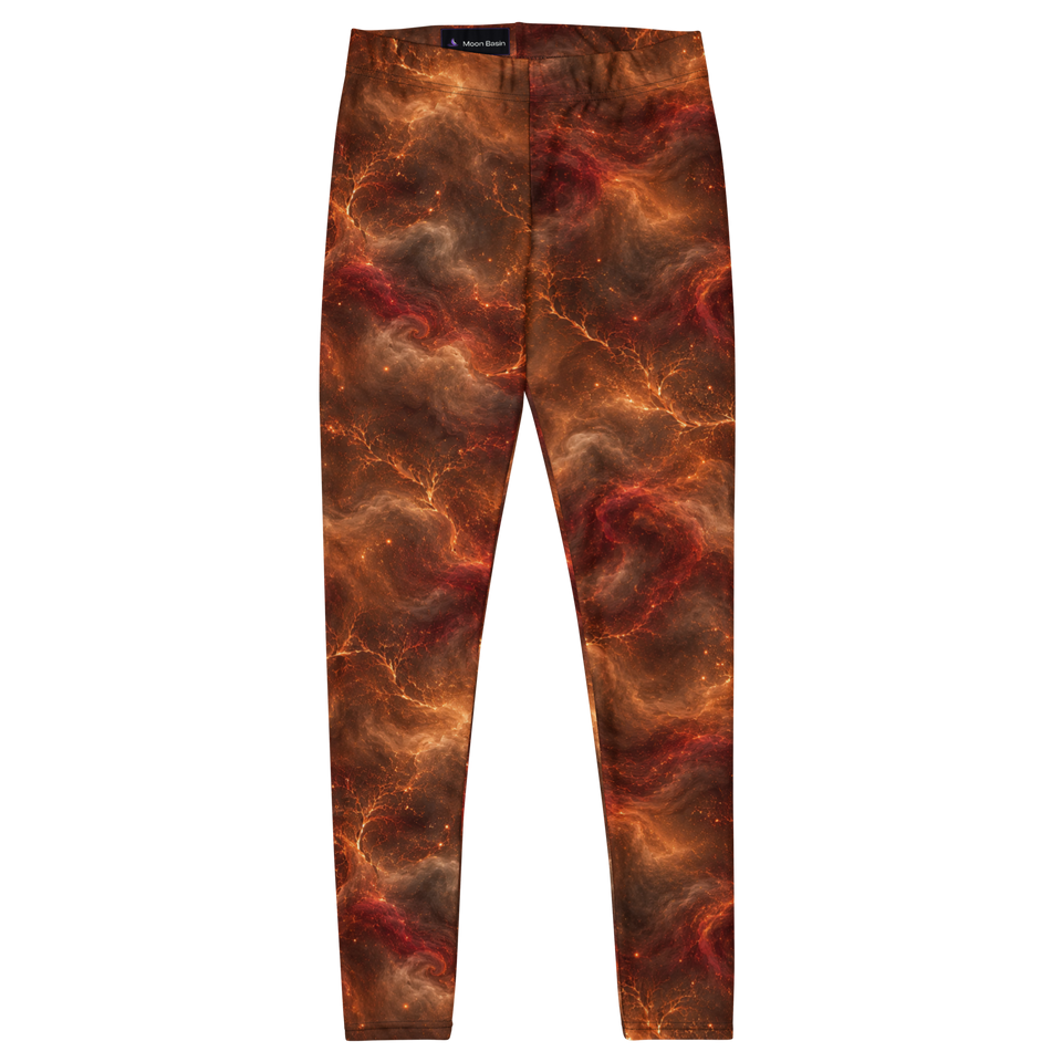 Fire Witch Terrain Leggings, front