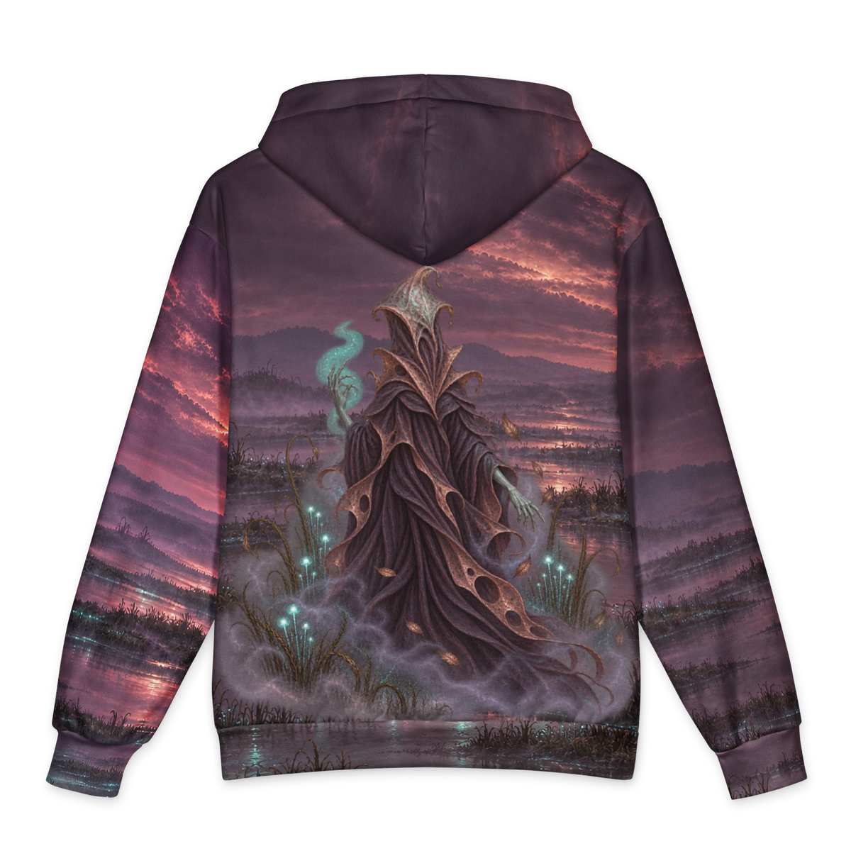 Veil Witch Hoodie all-over print oversized hoodie, back