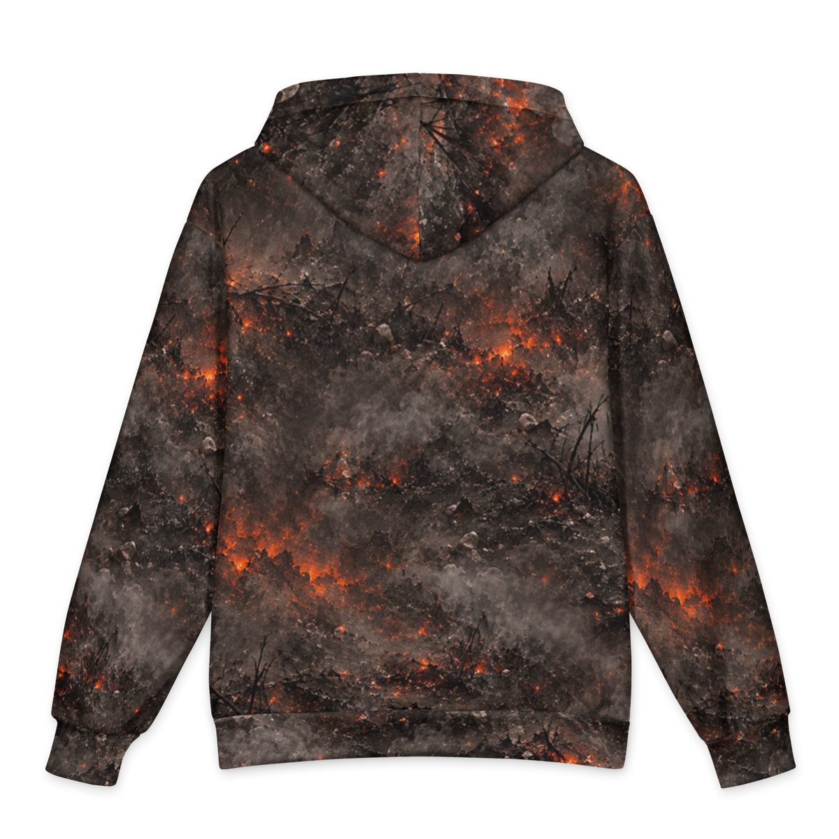 Ashen Reaper Terrain Hoodie all-over print oversized hoodie, back