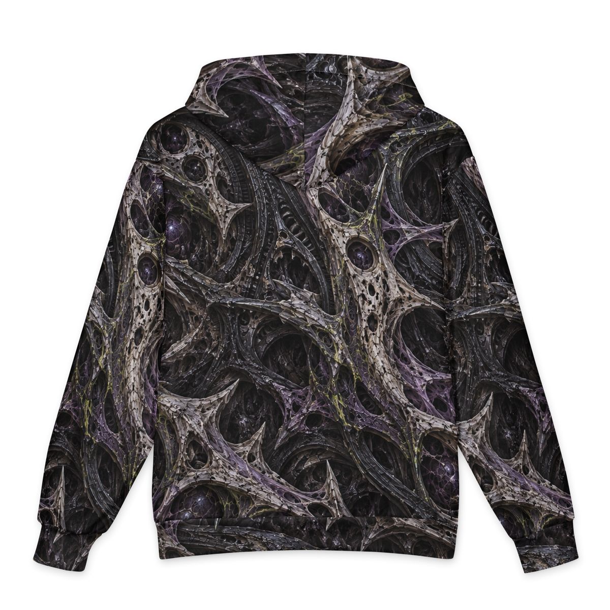 Breachborn Terrain Hoodie, all-over print oversized hoodie, back