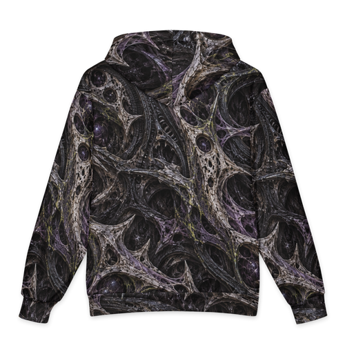 Breachborn Terrain Hoodie, all-over print oversized hoodie, back
