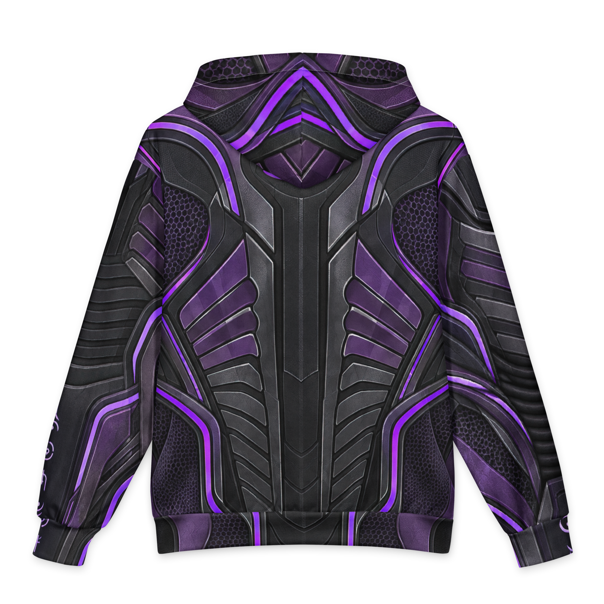 Lunar Command Hoodie, back print close-up