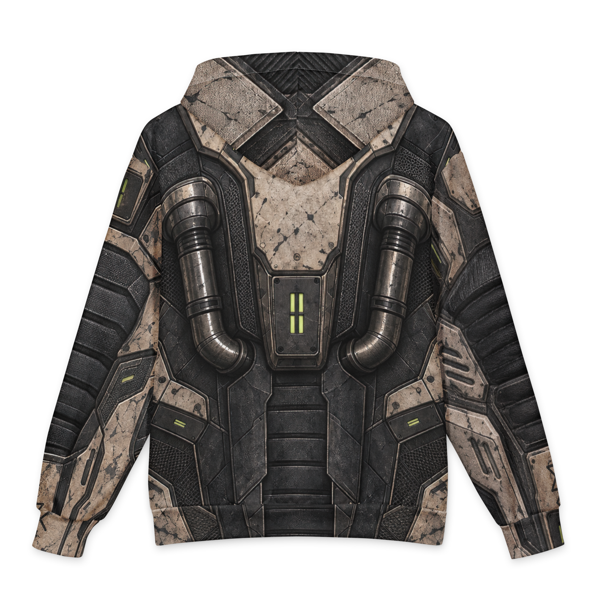Void Ranger Hoodie, back print close-up