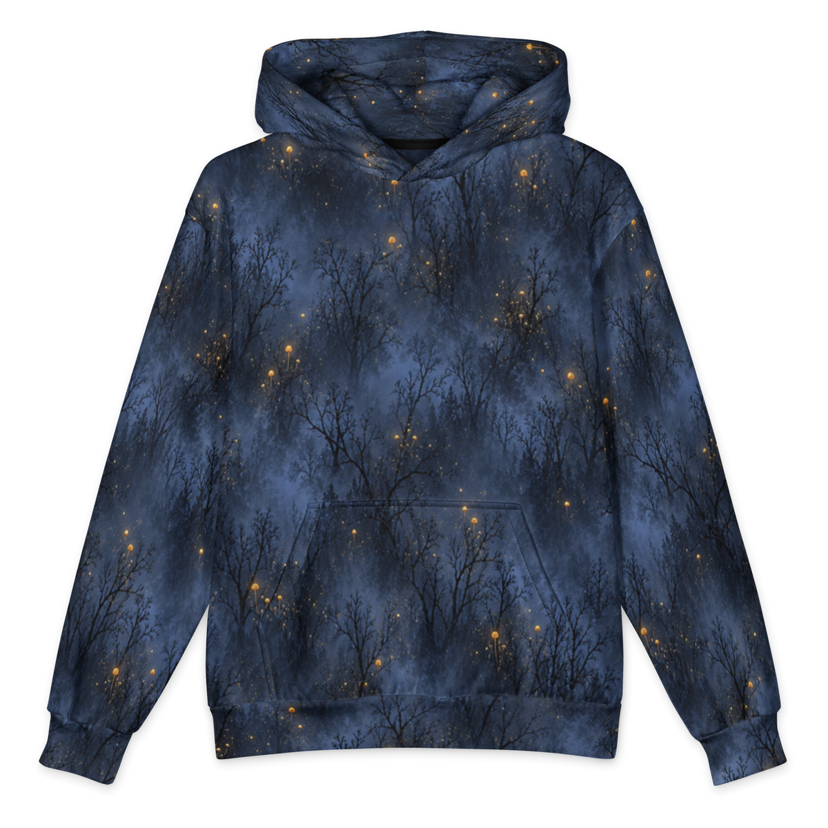 Lantern Moth Terrain Hoodie all-over print oversized hoodie, front