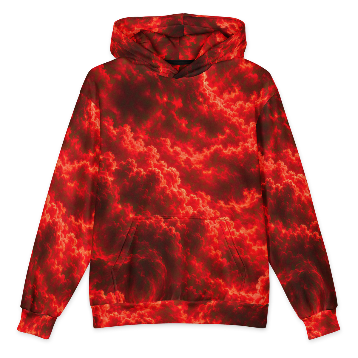 Bloodmoon Tyrant Terrain Hoodie all-over print oversized hoodie, front