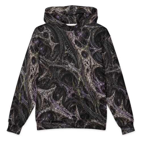Breachborn Terrain Hoodie, all-over print oversized hoodie, front