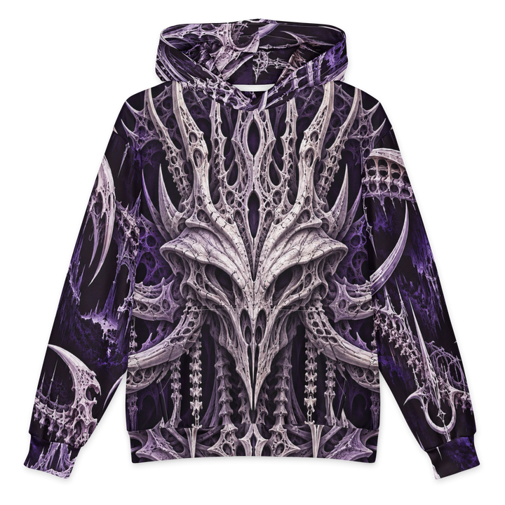 Ossuary Crown Violet Hoodie