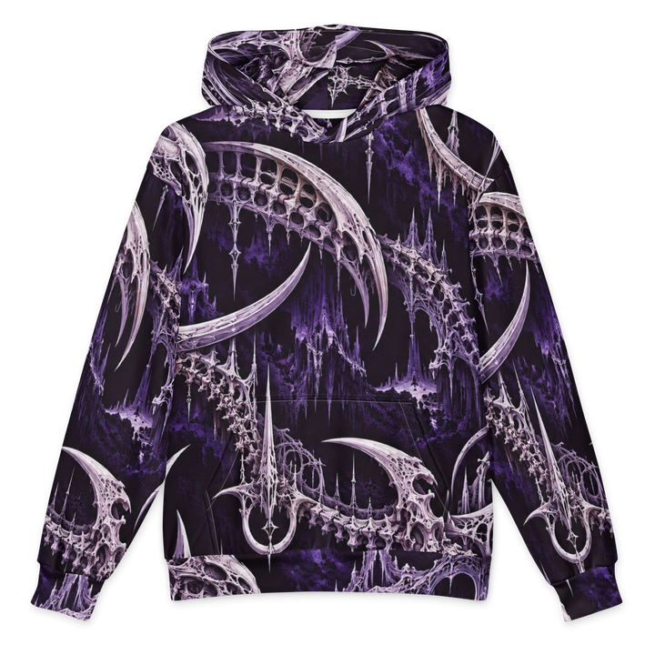 Ossuary Crown Violet Terrain Hoodie