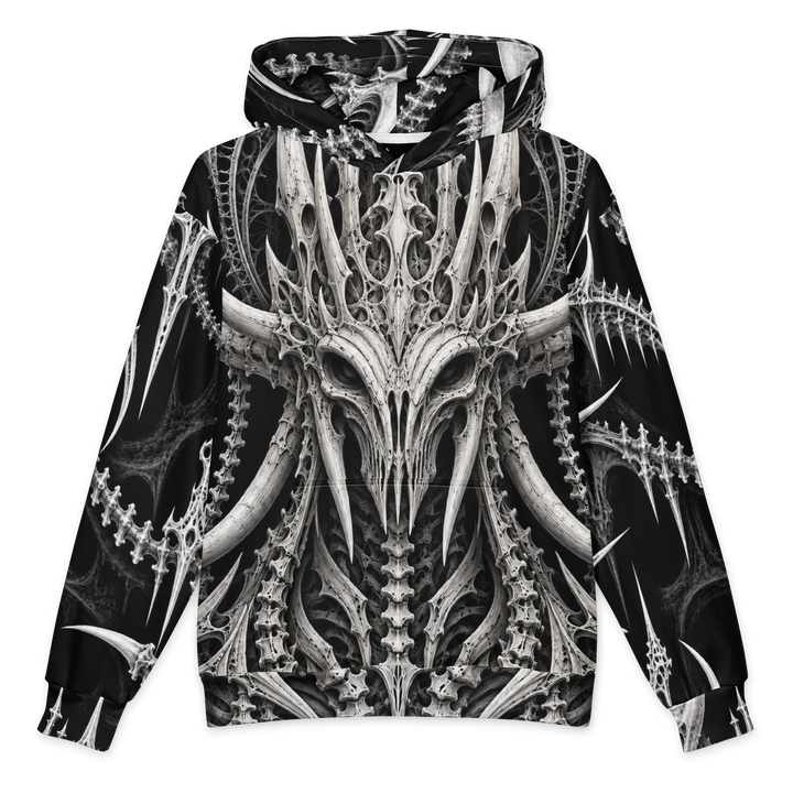 Ossuary Crown Obsidian Hoodie