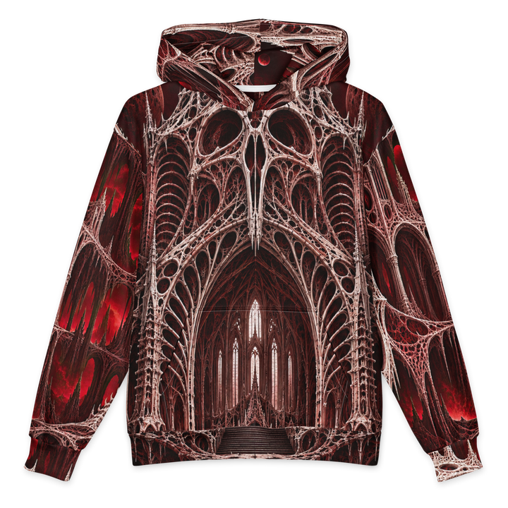 Black Chapel Oxblood Hoodie