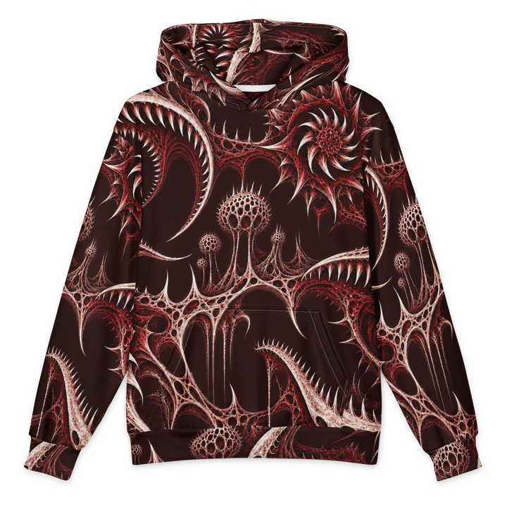 Thornjaw Oxblood Terrain Hoodie