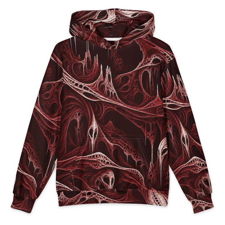 Wraithskin Oxblood Terrain Hoodie