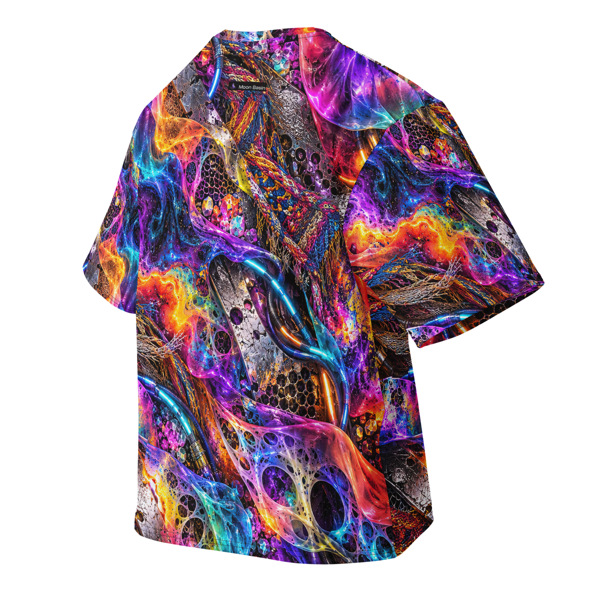 Exile Terrain all-over print oversized tee, back