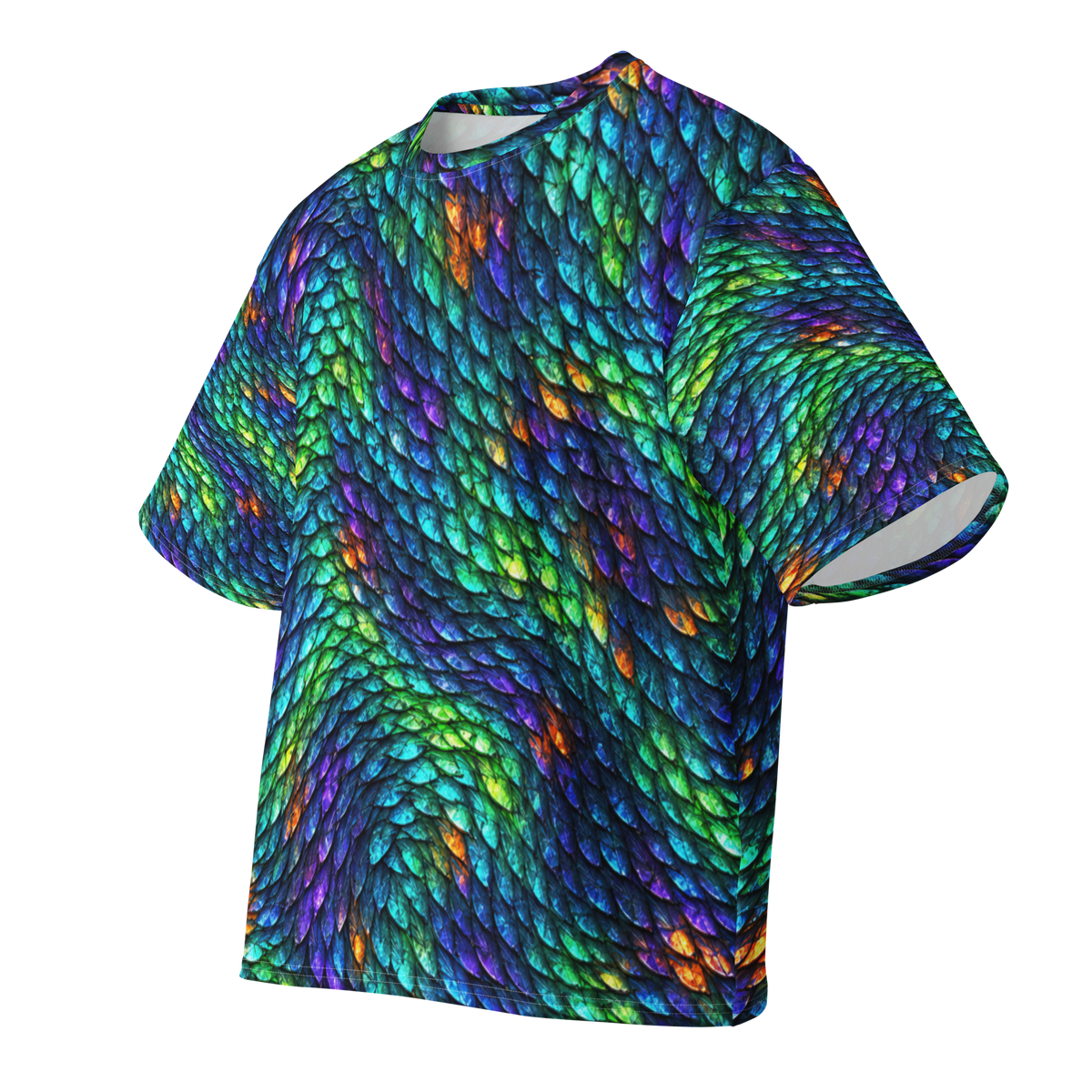 Alien Gestures Terrain oversized tee, front