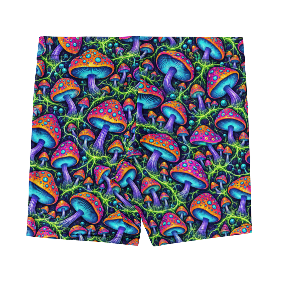 Mushroom Rocker Terrain Shorts, back