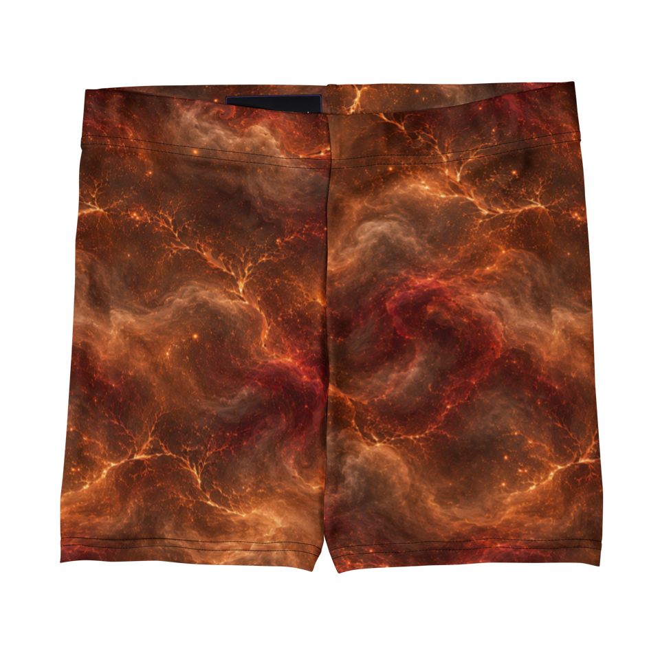 Fire Witch Terrain Shorts, front