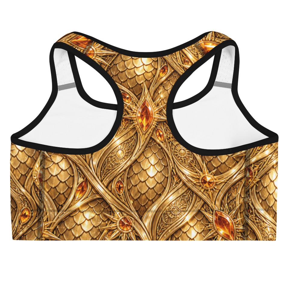 Solar Siren Terrain Sports Bra, back