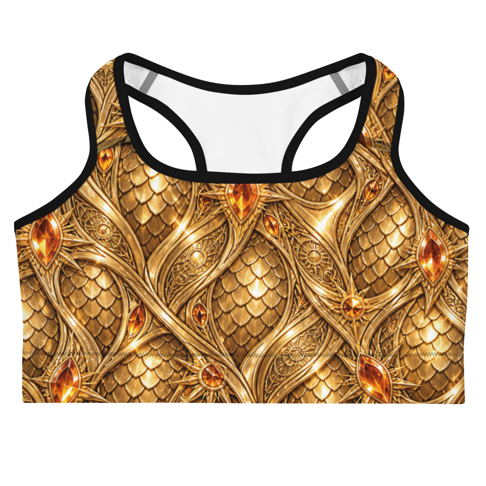 Solar Siren Terrain Sports Bra, front