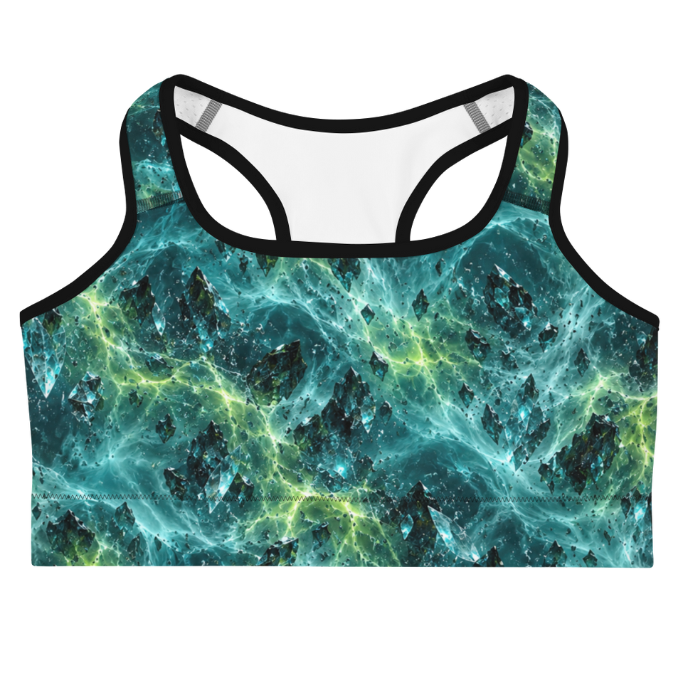 Glassmaw Terrain Sports Bra, front