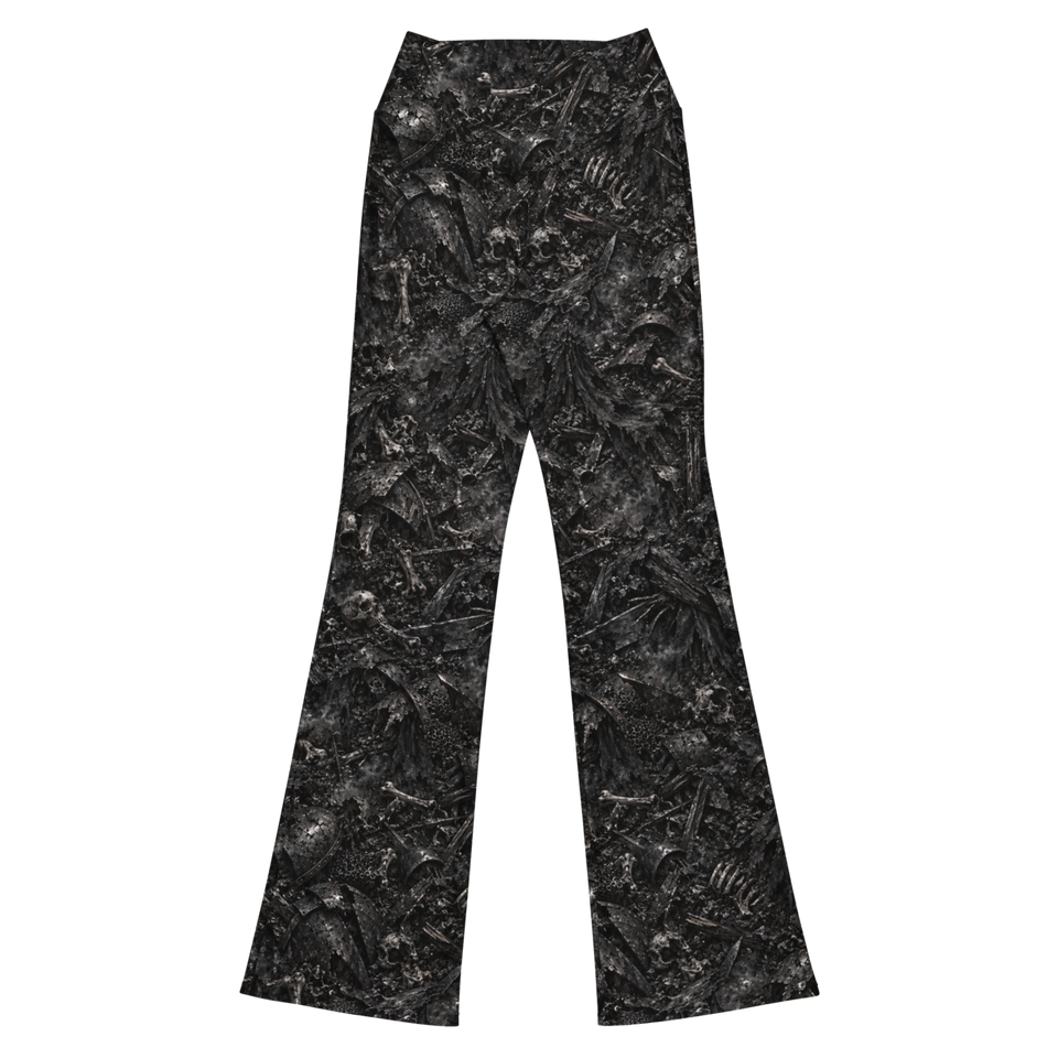 Ash and Bone Terrain Flare Leggings, back