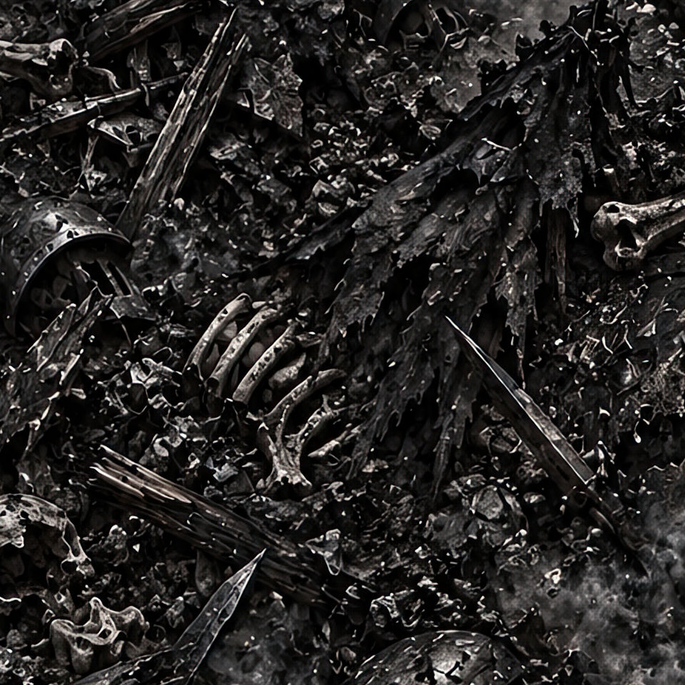 Ash and Bone Terrain Basketball Jersey, print zoom: full-resolution print detail