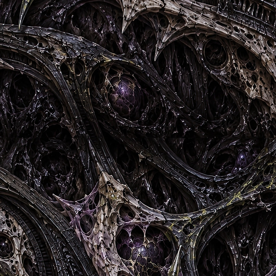 Breachborn Terrain Flare Leggings, print zoom: full-resolution print detail
