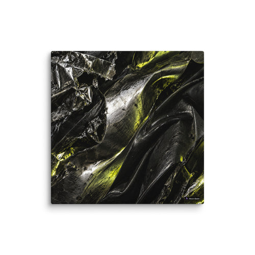 Acid Pressure canvas print, 20 x 20 inch, on a white wall