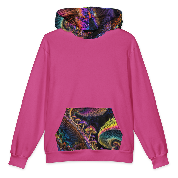 Chromatic Sporebloom Magenta Terrain Hoodie