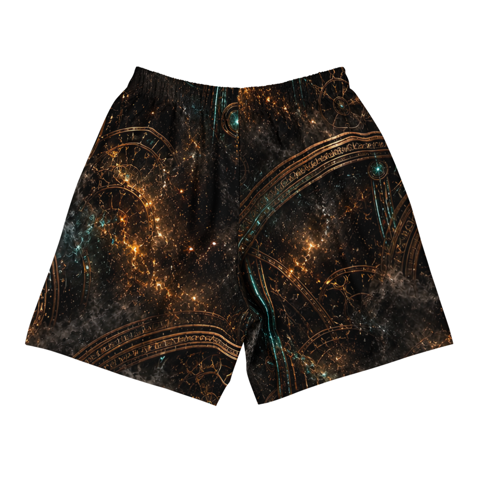 Chronoforge Monolith Terrain Athletic Shorts, back