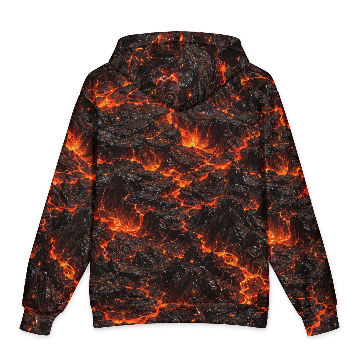 Cinder Throne Dominion Terrain Hoodie all-over print oversized hoodie, back