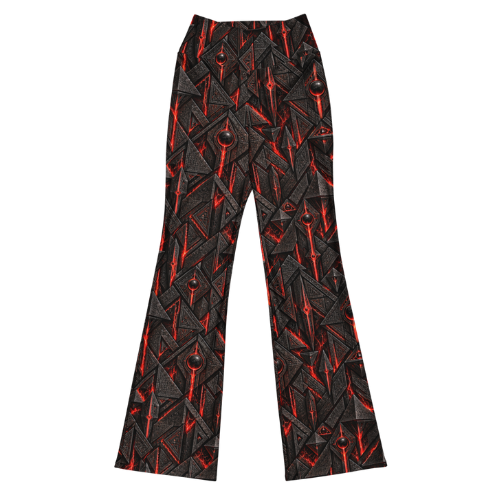 Crimson Pharaoh Terrain Flare Leggings