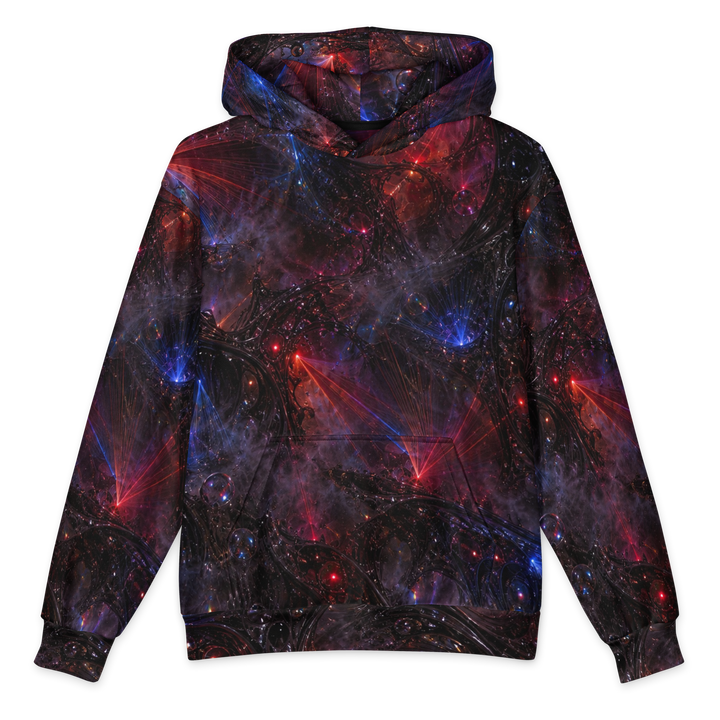 Crimson Resonance Terrain Hoodie