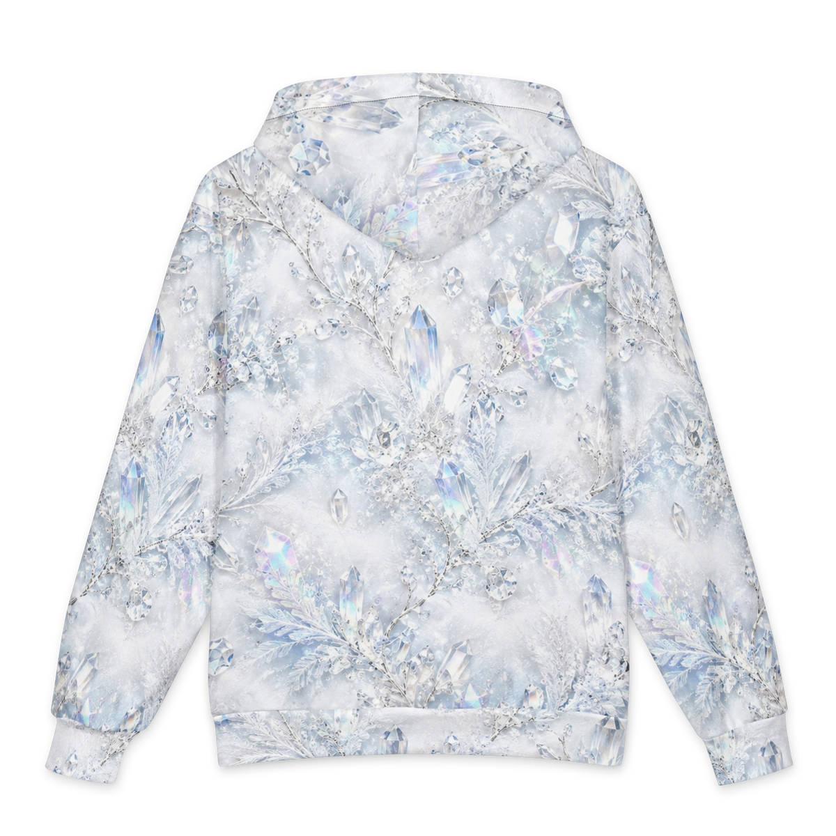 Crystal Ice Palace Terrain Hoodie all-over print oversized hoodie, back