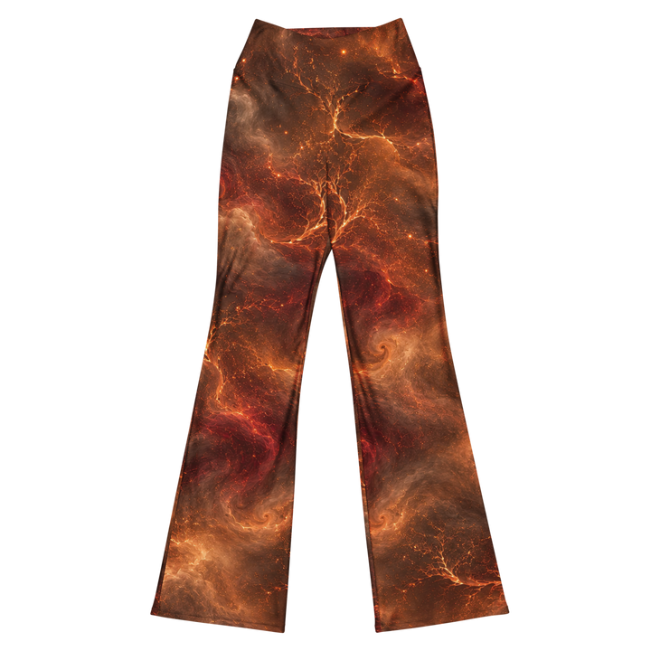 Fire Witch Terrain Flare Leggings