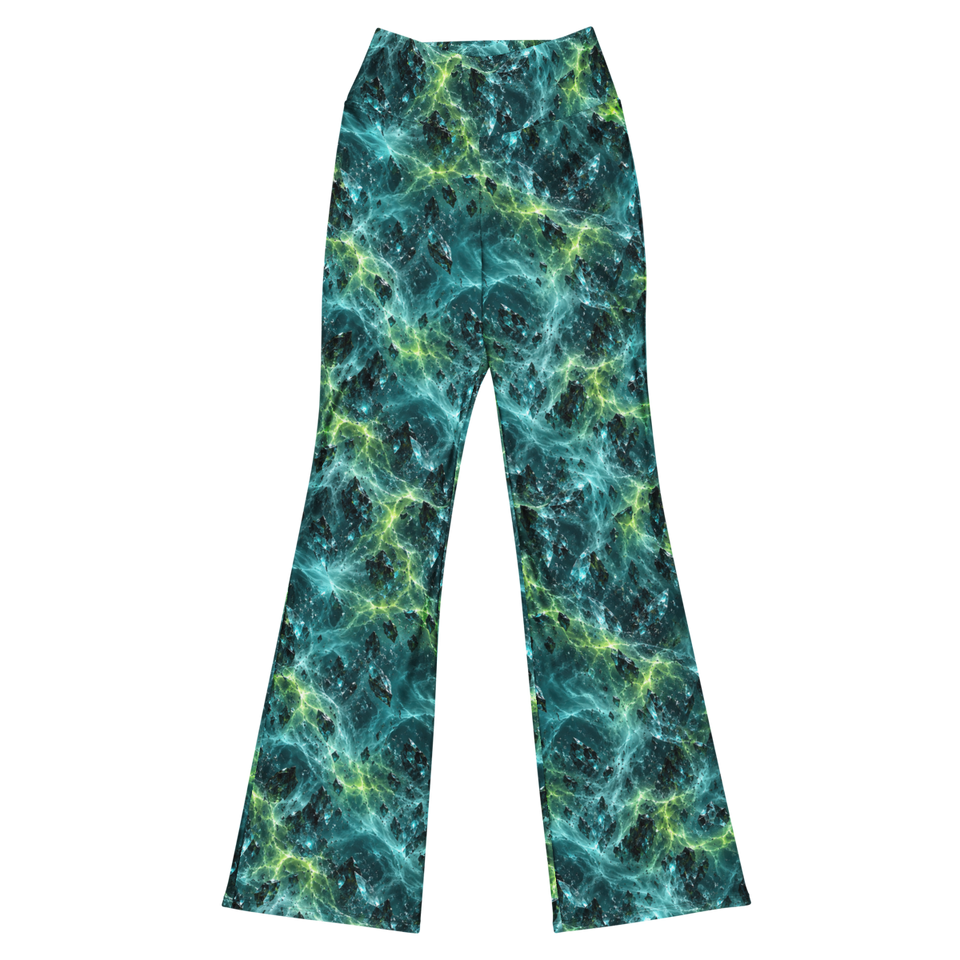 Glassmaw Terrain Flare Leggings, front