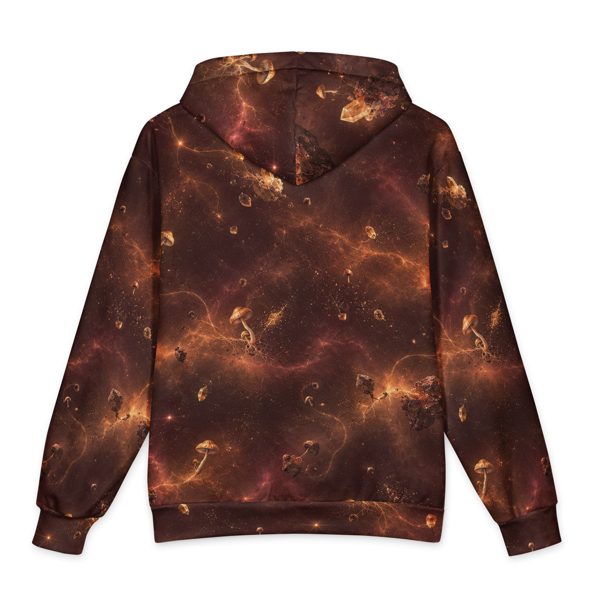 Golden Cap Mirage Terrain all-over print hoodie, back