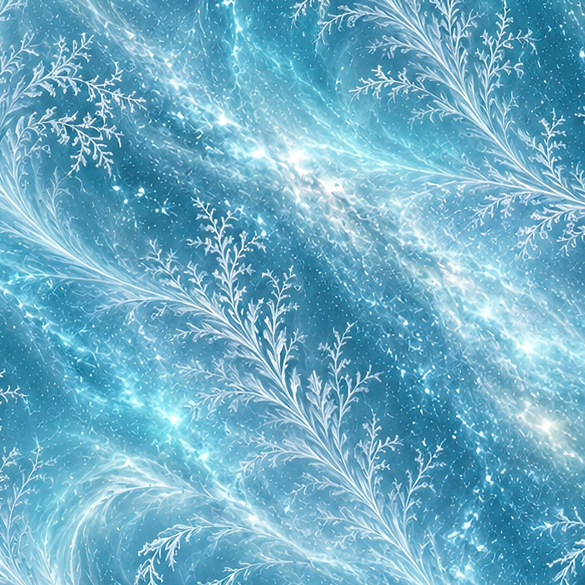 Ice Witch Terrain Leggings, print zoom: full-resolution print detail