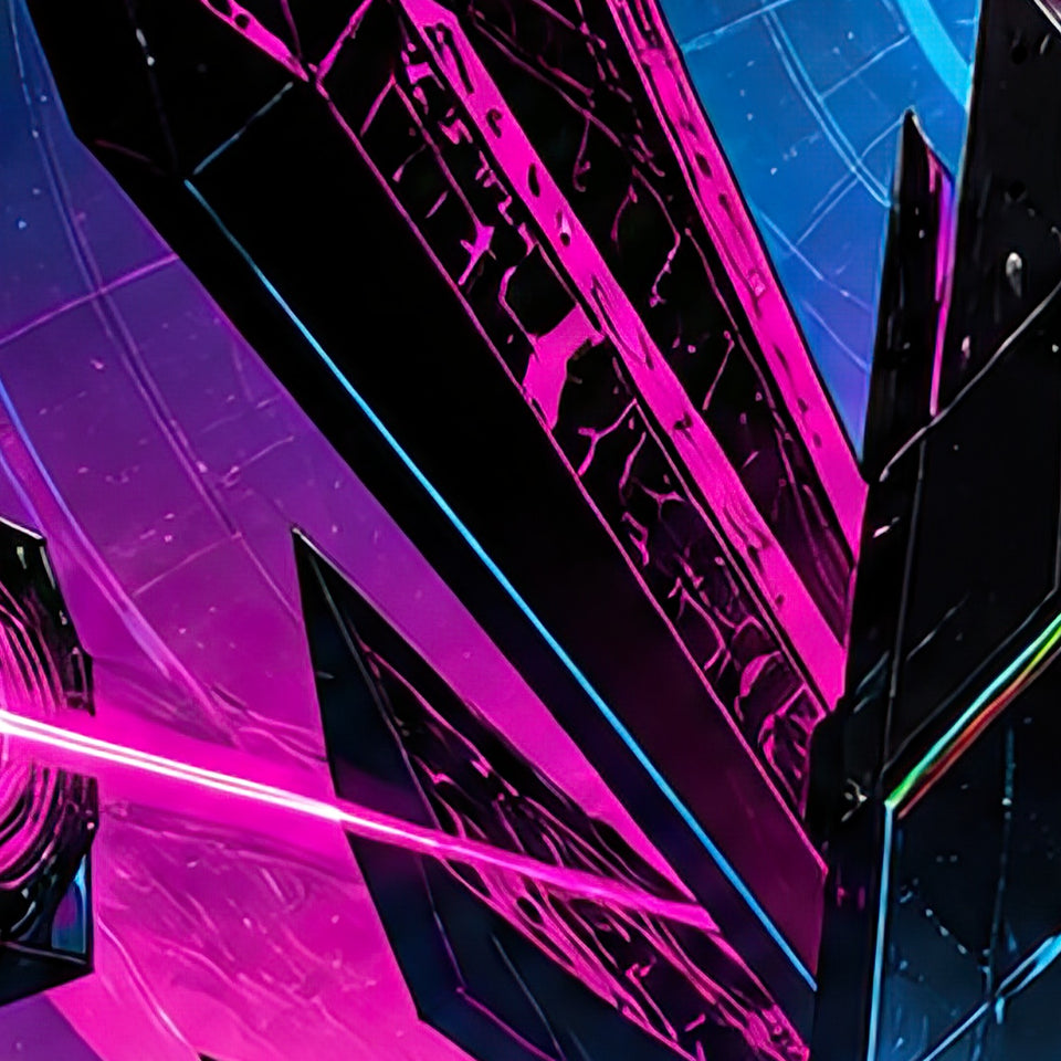 Laser Orchid Monolith, print zoom: full-resolution print detail