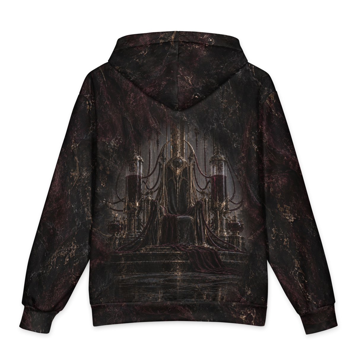Last Appetite Hoodie all-over print oversized hoodie, back